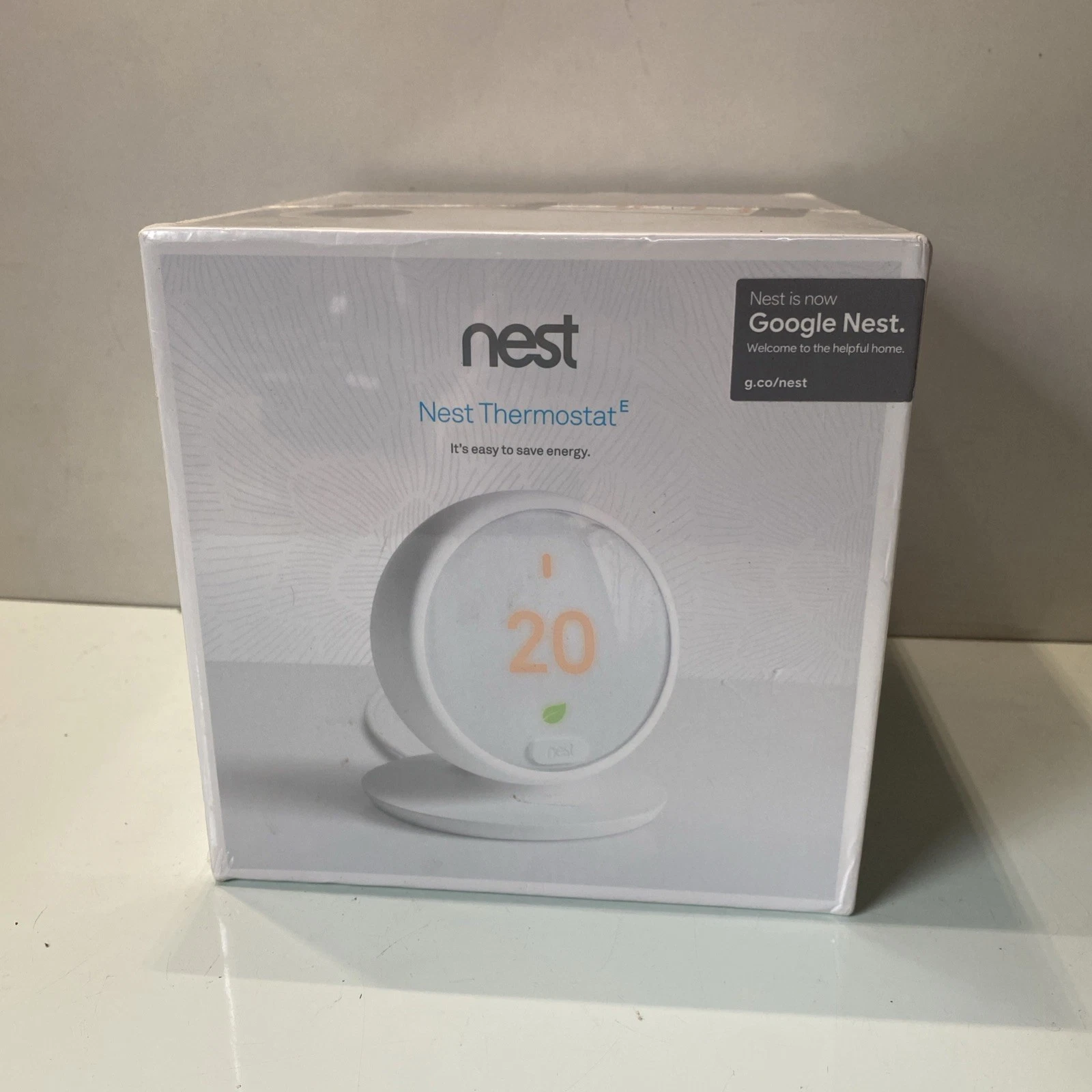 Google Nest Thermostat E White Smart Thermostat HF001235-GB NEW SEALED
Opens in a new window or tab