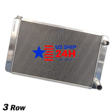 Un28-dp Universal Aluminum Radiator For 28 Core Dual Pass Crossflow 3 Rows Mt