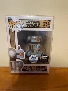 Funko Pop Star Wars T3-M4 Legends #754 Gaming Greats Exclusive Protector