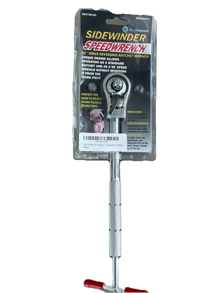 Sidewinder 3/8" Drive Ratchet Speed Wrench with T-Handle - Image 2 of 4