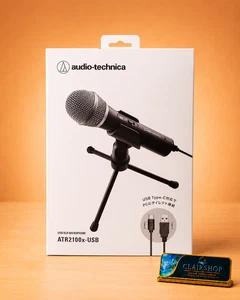 Audiotechnicien ATR2100x-USB Microphone dynamique USB-C XLR Corps de micros podcast