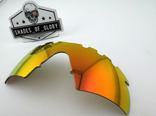 OAKLEY M FRAME HYBRID VENTED FIRE IRIDIUM AUTHENTIC LENS SUNGLASSES VINTAGE RARE