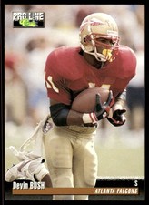 1995 Pro Line Devin Bush RC RC Atlanta Falcons #101 12936