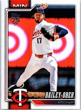 2026 Topps #31 Bailey Ober Rainbow Foil