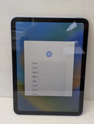 Apple iPad 10.9'' (10th Gen) 64GB WiFi + Cellular (Unlocked) Tablet - Blue
