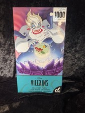 Disney Villains Collectors Puzzle 1000 Pieces NEW SEALED BAG Ursula Ariel