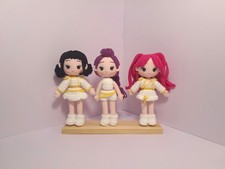 Kpop Demon Hunters Crochet Dolls   Handmade Rumi, Mira  Zoey Plush Toy