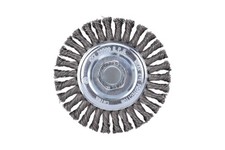 76041 4" Coarse Stringer Bead Wire Wheel, 5/8" X 11" Arbor, 12,500 RPM Max - ...