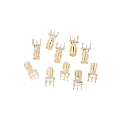 10 Pcs SMA Female Jack Adapter SMA Female Base Socket Jack With Solder PCB Board - Zdjęcie 10 z 10