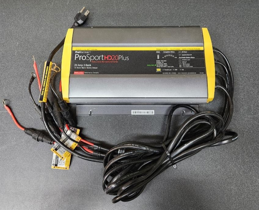 Pro Mariner ProSport HD 20 Plus On-Board Marine Battery Charger 20 AMPS 3 Bank