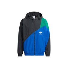 adidas Originals Trefoil Colorblock Sports Hooded Logo Jacket