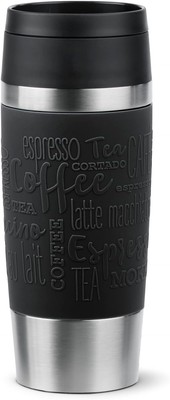 Emsa Travel Mug Classic Isolierbecher 360 ml, Kaffeebecher to Go, neuer Komfort-