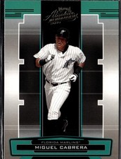 2005 Playoff Absolute Memorabilia #70 Miguel Cabrera Retail Gold