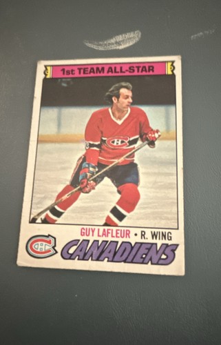 Guy Lafleur #200 1977 Topps card
