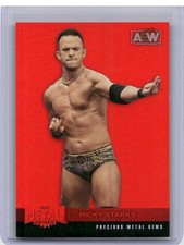2022 SkyBox Metal Universe AEW Precious Metal Gems Red 147 Ricky Starks PMG /100