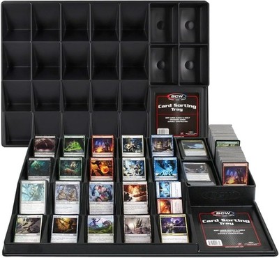 Card Sorting Tray - 2 ct | 24-Cell Trading Card Organizer for TCG & Sports Ca...