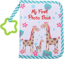 Baby Photo Album Soft Baby Book First Year Baby Photo Book Memory Album for Babi