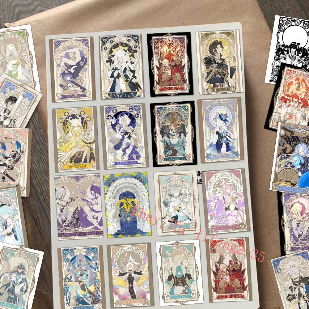 96Pcs Honkai: Star Rail Mydei Phainon Chrysos Heirs Tarot Card