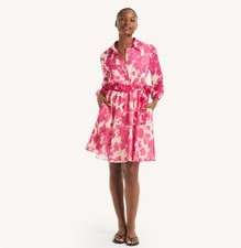 NWT nautica printed shirt dress