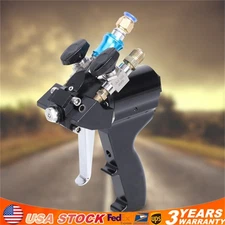 P2 PU Foam Spray Gun Polyurethane P2 Air Purge Spray Gun Self-cleaning Black