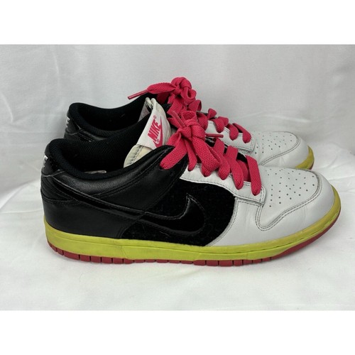 Nike 317813-004 Dunk Low Womens 8.5 Leather Low Top Sneakers Shoes 2006 - Picture 5 of 12