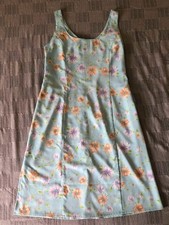 Beautiful Vintage Floral Summer Dress with Lanvin Paris Label