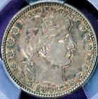 🔥1900-S Barber Quarter PCGS XF45 - BEAUTIFUL TONING L👀K!!!! 🔥