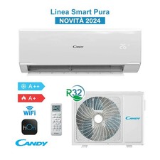 Candy Pura Kit CY09RA Climatiseur 9000BTU 2,5KW WiFi A++/A+ Inverter R32 19dBA B