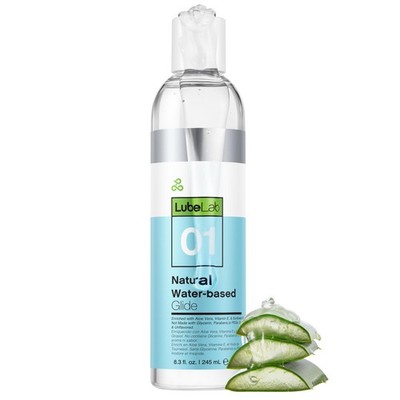 Lubelab Waterbased Lube 8.3 Fl Oz. Personal Lubricant w/Aloe & Vitamin E, Hyp...