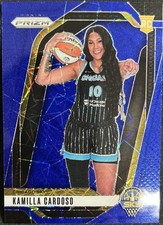 2024 Kamilla Cardoso Panini WNBA Prizm Rookie Blue Velocity Prizm RC