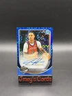 2025 Jordan Hawkins NBA New Orleans Pelicans Topps Chrome Blue /150 Autograph
