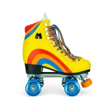Moxi Rainbow Rider Roller Skates Sunshine Yellow Size 6 w7-7.5 READY TO SHIP 