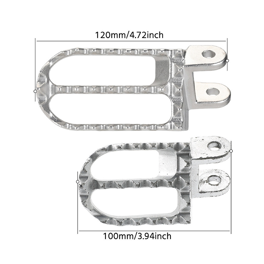 Rider Front Foot Pegs Footrest Pedal Adapter For HONDA XR400R XR650R
