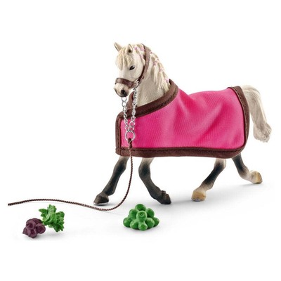 NEW Schleich 41447 Horse - Arab Mare with Blanket farm life animal RETIRED