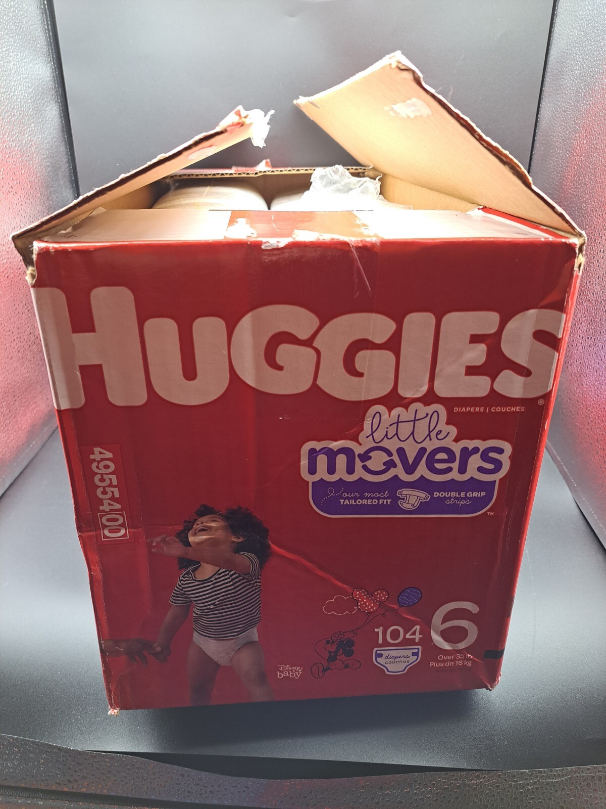 Huggies Little Movers Diapers Size 6 (103 Diapers)