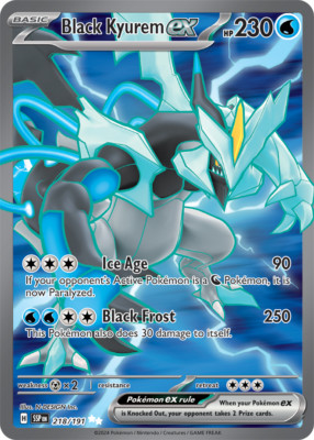 Black Kyurem EX ポケモンカード　※スリーブ付き※ s-l400.jpg