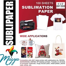 SUBLIPAPER Sublimation Paper 100 Sh 11  x17  For Epson And Sawgrass Printers