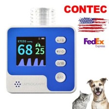 VET EtCO2 Capnograph Mainstream Respiration Rate End-tidal CO2 Monitor CA10M-VET