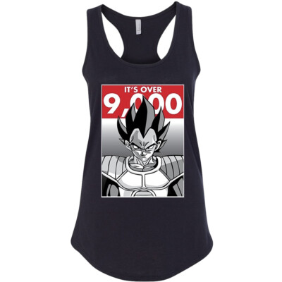 It's over 9000 Vegeta Red box Women's Tank top Anime fans DBZ