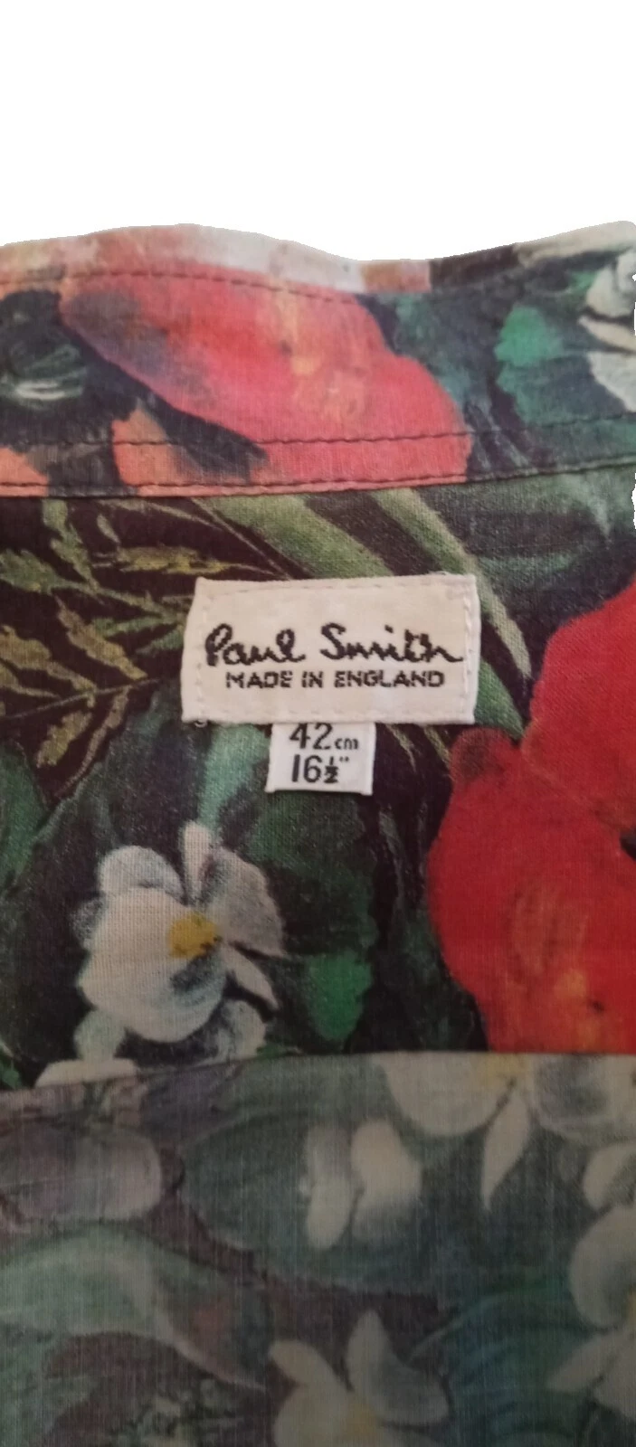 Paul Smith Classic Floral Dress Shirts for Men