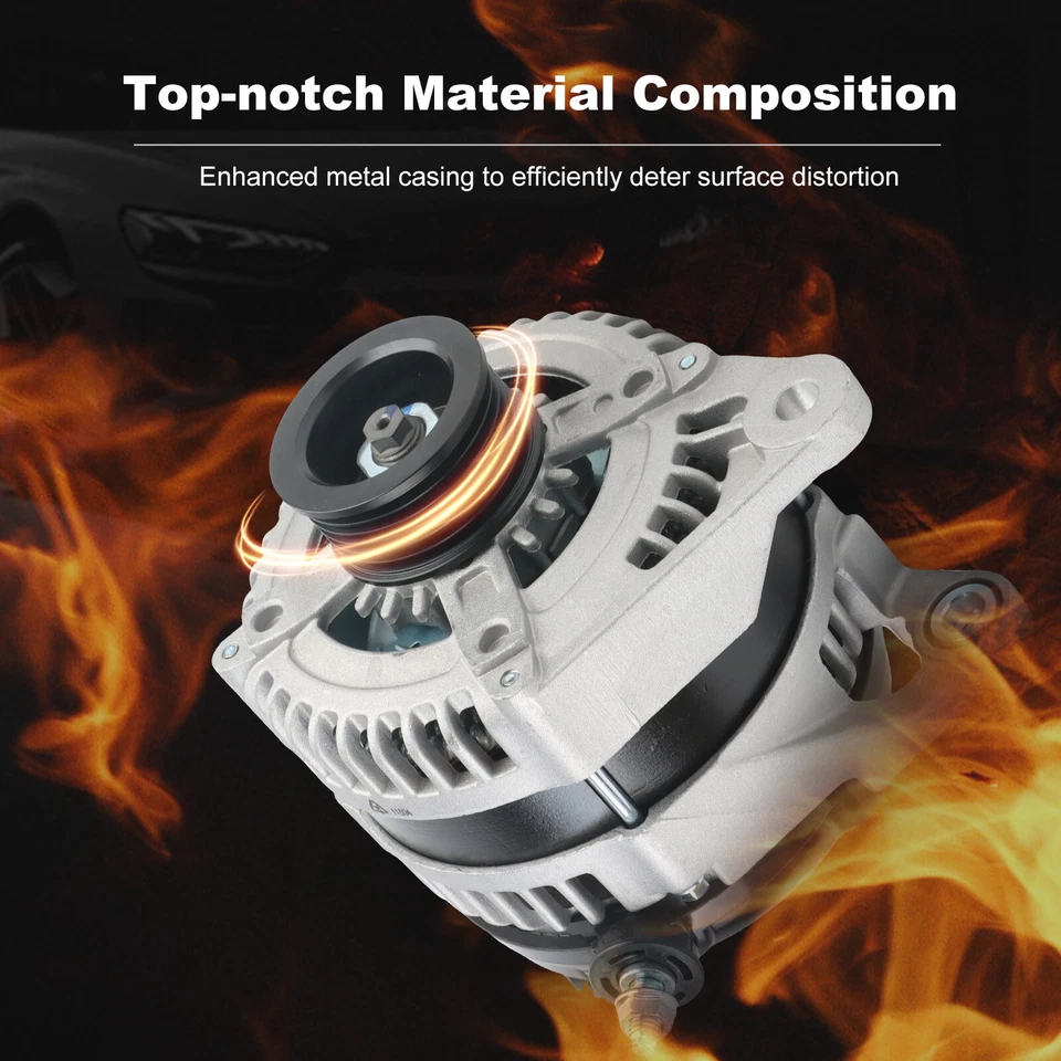 Alternator For 2010 2011 2012 Jeep Liberty 3.7L, 2011 Dodge Nitro 3.7L 11504 Foto 2 de 4