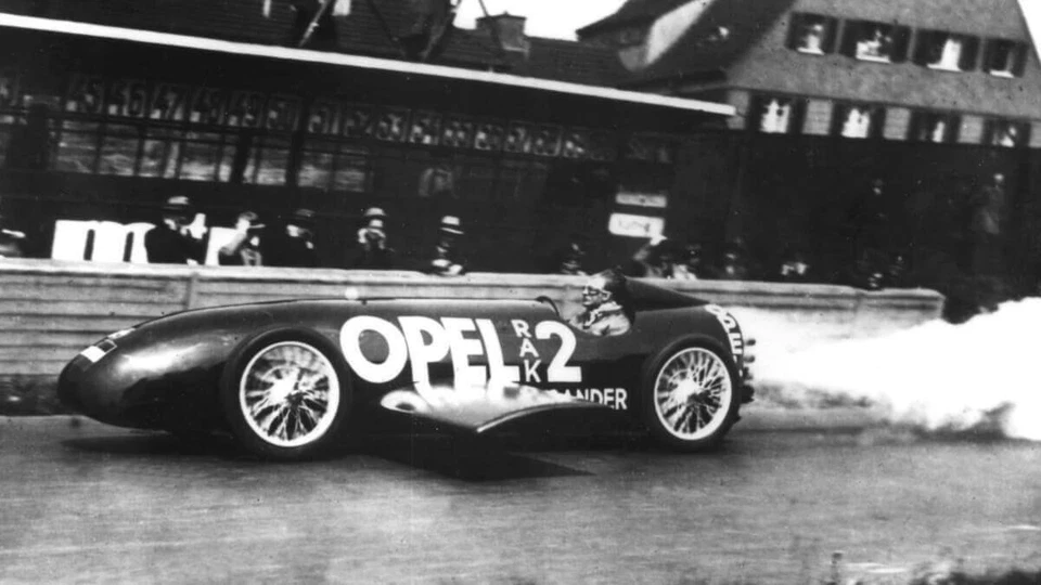 1:87 最佳展示型号 87380 OPEL 1928 RAK2 火箭车黑色 HO — 第 2/3 张图片