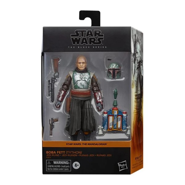 Boba Fett Tython Jedi Ruins Star Wars Black Series The Book Of Boba Fett Hasbro-image