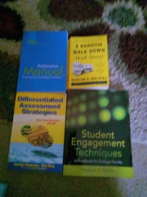 4 Books Arandom Walk Down ,student Engagement Techniques, Different ...