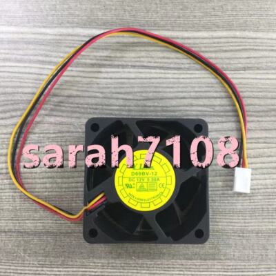 Yue Lun D60BV-12 60mm Server Cooling Fan – 12V 0.50A 6025 – High Airflow, Open Box