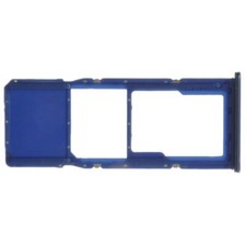 SIM Micro SD Card Tray Single for Samsung Galaxy A70 Blue Replacement Repair