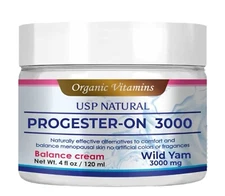 Balance Suplement natural cream wild yam hot flashes  balance femenine Crema