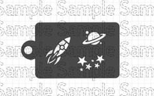 Space Rocket - Face Painting STENCIL