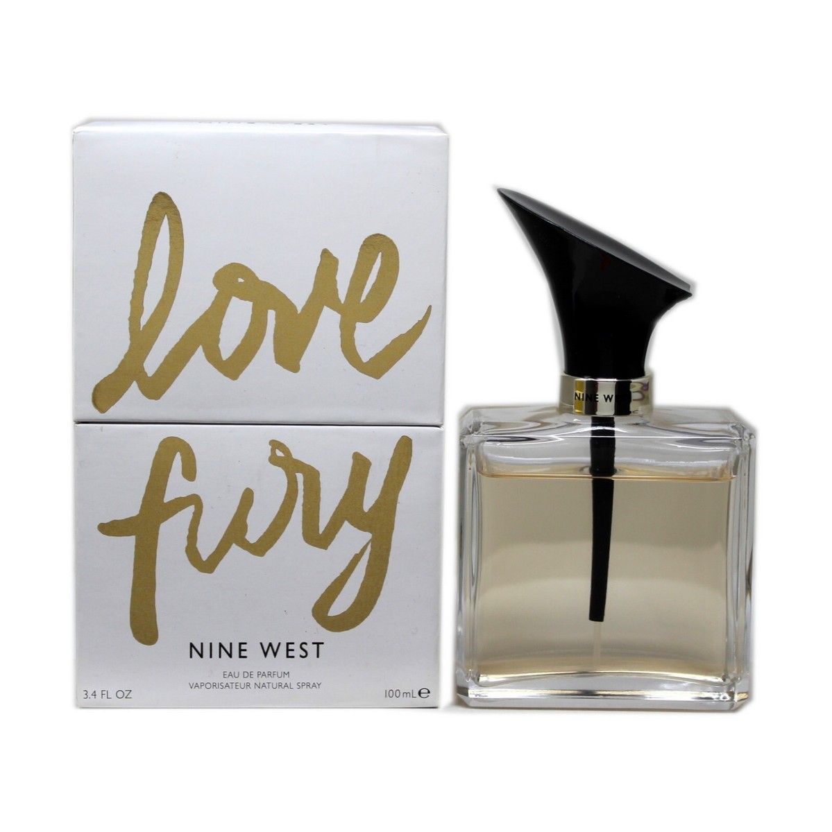 NINE WEST love fury ボディローション　FATITH HILL NINE WEST LOVE FURY EAU DE PARFUM NATURAL SPRAY 100 ML/3.4 FL.OZ