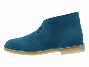 teal suede boots